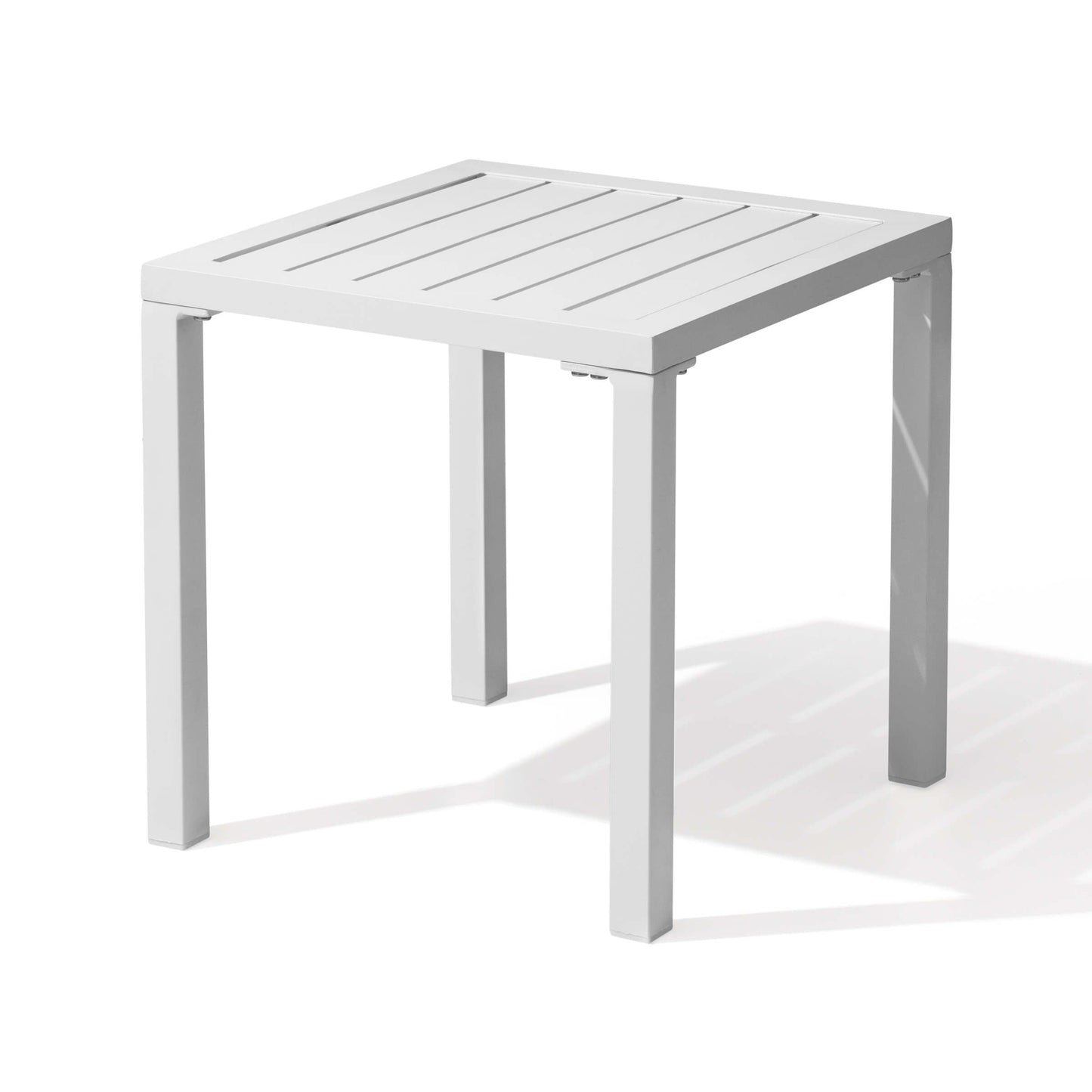16x16" Aluminum Outdoor Square Side Table