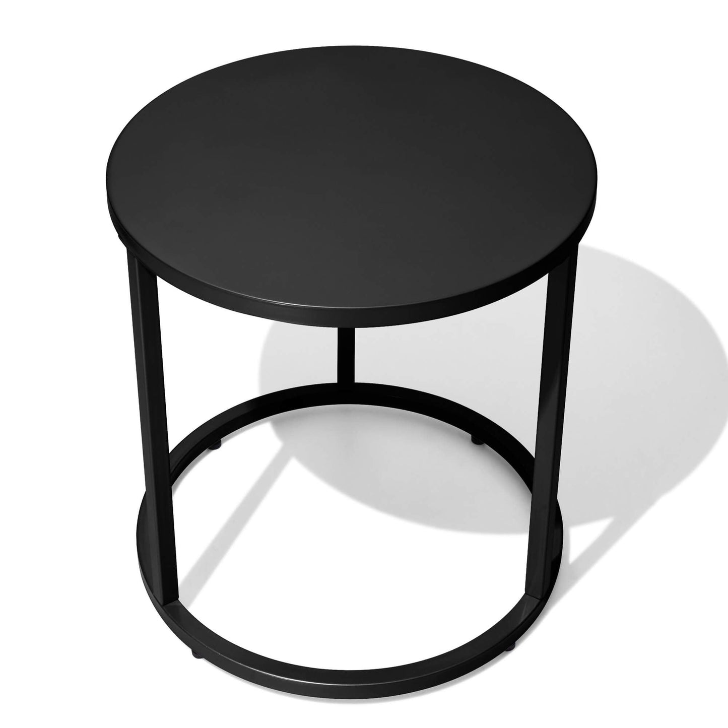 18x18" Round Metal Outdoor Side Table