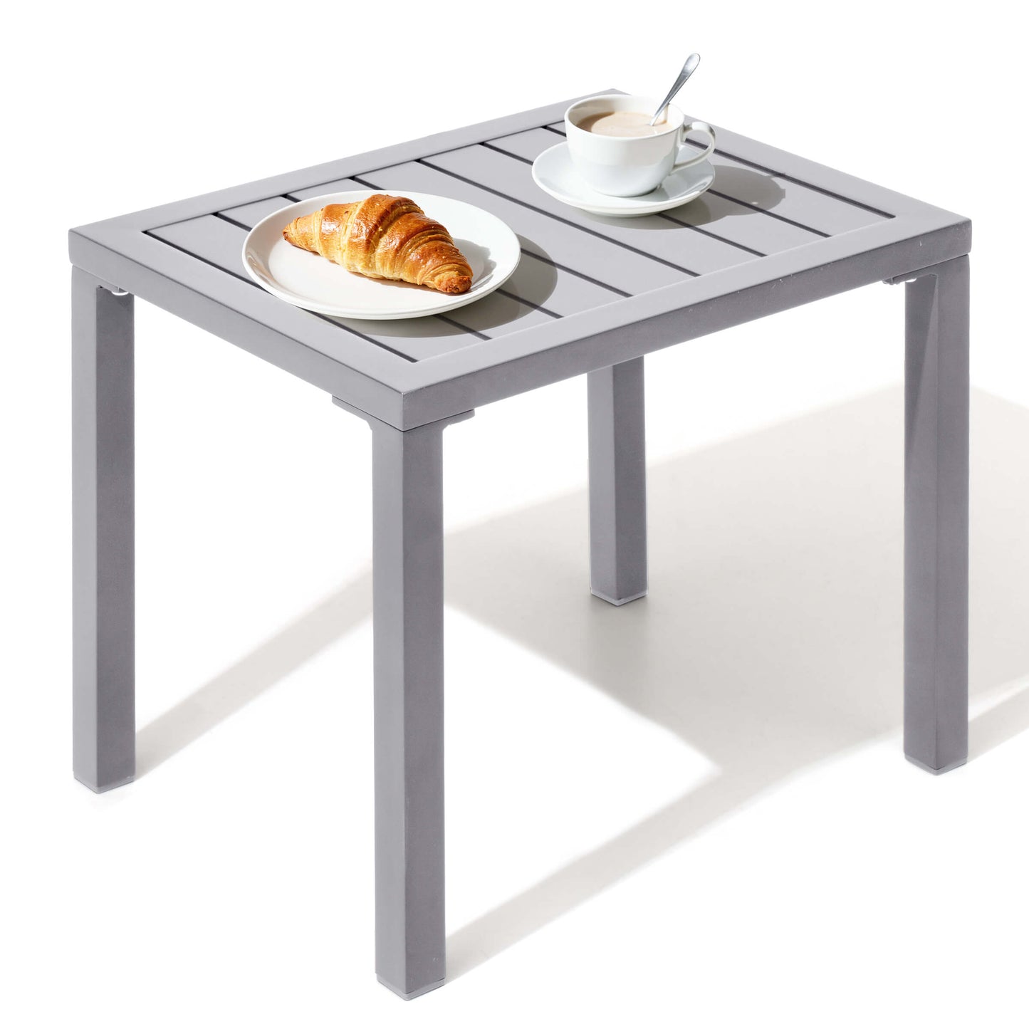 14x18" Aluminum Outdoor Side Table